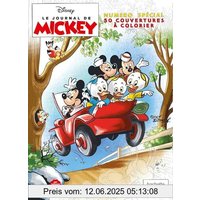 Le Journal de Mickey: Numéro spécial 50 couvertures à colorier