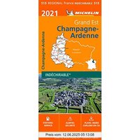 Carte Michelin Champagne-Ardenne 2021