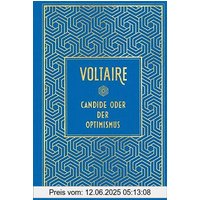 Candide oder der Optimismus: Leinen mit Goldprägung