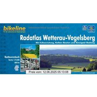 bikeline Radtourenbuch, Radatlas Wetterau Vogelsberg: Mit Vulkanradweg, Kelten-Routen und Kinzigtal- Radweg, 1 : 75 000, wetterfest/reißfest, GPS-Tracks Download