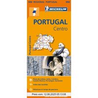 PORTUGAL CENTRE 11592 CARTE ' REGIONAL ' MICHELIN KAART