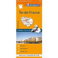 Michelin Ile de France: Straßen- und Tourismuskarte 1:200.000 (MICHELIN Regionalkarten)