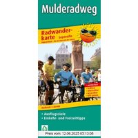 Radwanderkarte Mulderadweg: Mit Ausflugszielen, Einkehr- & Freizeittipps, wetterfest, reißfest, abwischbar, GPS-genau. 1:50000: Freiberg / Zwickau - ... Entfernungen, Höhenprofile, GPS-genau