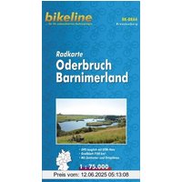 bikeline - Radkarte Oderbruch Barnimerland (BRA4), GPS-tauglich mit UTM-Netz