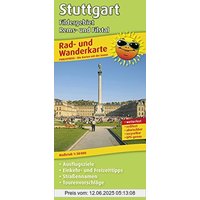 Rad- und Wanderkarte Stuttgart, Fildergebiet - Rems- und Filstal: mit Ausflugszielen, Einkehr- & Freizeittipps, wetterfest, reißfest, abwischbar, GPS-genau. 1:50000