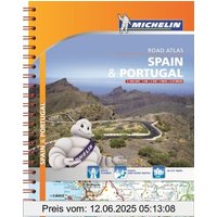 Michelin Straßenatlas Spanien & Portugal mit Spiralbindung (MICHELIN Atlanten)