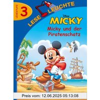 Leseleuchte Micky und der Piratenschatz. Lesestufe 3