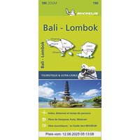 Carte Bali-Lombok Michelin