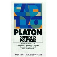 Parmenides, Sophistos, Politikos