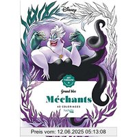 Grand bloc Disney Méchants: 60 coloriages anti-stress