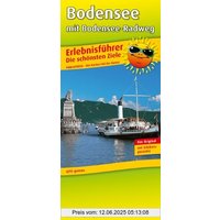 Erlebnisführer Bodensee mit Bodensee-Radweg: Mit Informationen zu Freizeiteinrichtungen auf der Kartenrückseite, GPS-genau. 1:130000: Freizeitkarte ... auf der Kartenrückseite. GPS-genau