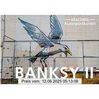 Postkarten-Set Banksy II: 18 Kunstpostkarten aus hochwertigem Karton. ca. 0,44€ pro Karte. Berühmte Banksy Bilder: Streetart zum Sammeln, Verschicken ... Postcrossing (Anaconda Postkarten, Band 61)