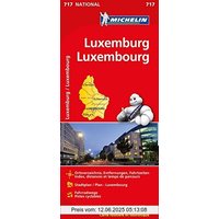 Luxemburg (Michelin Nationalkarte)