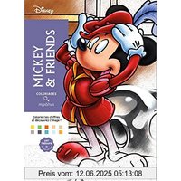 Coloriages mystères Disney Mickey and friends