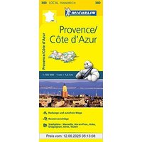 Michelin Provence - Cote d'Azur: Straßen- und Tourismuskarte 1:150.000 (MICHELIN Localkarten)