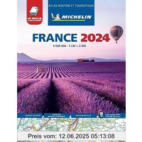 France 2024 - Tourist & Motoring Atlas Multi-flex