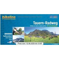 Bikeline Radtourenbuch: Tauern-Radweg. Entlang der Flüsse Salzach, Saalach und Inn. 1:50 000. GPS-Tracks Download, wetterfest/reißfest