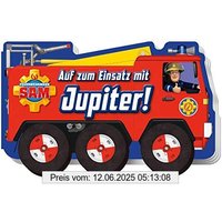 Feuerwehrmann Sam: Auf zum Einsatz mit Jupiter!: Pappbilderbuch mit beweglichen Papprädern