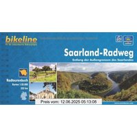Bikeline Radtourenbuch, Saarland-Radweg: Radtourenbuch und Karte 1 : 50 000, wetterfest/reißfest, GPS-Tracks Download
