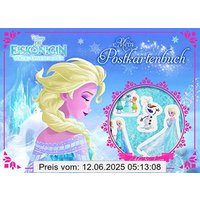 Disney Die Eiskönigin: Mein Postkartenbuch: Postkartenmalbuch mit Stickern u.a.