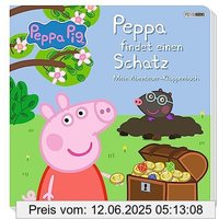 Peppa Pig: Peppa findet einen Schatz - Mein Abenteuer-Klappenbuch: Pappbilderbuch mit Klappen