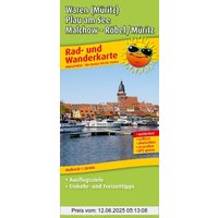 Rad- und Wanderkarte Waren (Müritz), Plau am See, Malchow, Röbel /Müritz: Mit Ausflugszielen, Einkehr- & Freizeittipps, reissfest, wetterfest, ... Einkehr- & Freizeittipps, GPS-genau