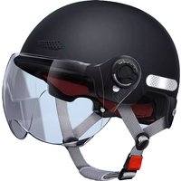 A Generation Of Hair: 3c Certification New National Standard Electric Battery Motorcycle Helmet Summer Men And Women Autumn And Winter Four Seasons Un