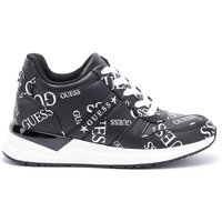 "ostatnie pary" Damskie sneakersy białe GUESS FL7RAN BLACK/WHITE