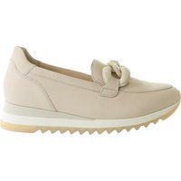 Damskie kremowe sportowe sneakersy slip on GABOR 83.471.22