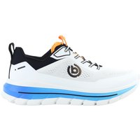 Męskie biało-niebieskie sneakersy Bugatti 341AWS016959-2010