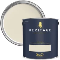 Dulux Heritage Eggshell, Cornish Clay 750ml | Durable, Low-Sheen Finish for Wood & Metal, Interior Trim Paint