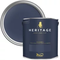 Dulux Heritage Eggshell, DH Oxford Blue 750ml | Durable, Low-Sheen Finish for Wood & Metal, Interior Trim Paint