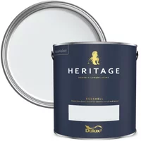 Dulux Heritage Eggshell, Swedish White 750ml | Durable, Low-Sheen Finish for Wood & Metal, Interior Trim Paint