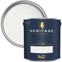 Freshlick Enjoy 21% Discount on Dulux Heritage Velvet Matt Paint 1L in China White