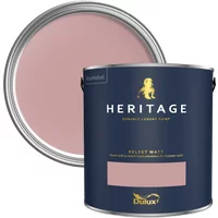 Dulux Heritage Velvet Matt Paint 5L, DH Blossom, High Quality Matt Emulsion Paint