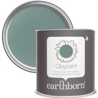 Earthborn Claypaint, Splashing 5L | Eco-Friendly, Natural, Breathable Paint, For Walls and Ceilings, Matt Finish, Emulsion Paint