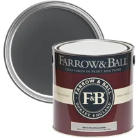 Farrow & Ball Estate Emulsion, 2.5L, Off-Black No. 57