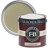Farrow & Ball Estate Emulsion 5L, Green Stone No. 12, Luxurious Chalky Matt