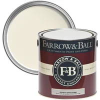 Farrow & Ball Estate Emulsion, 5L, White Tie No. 2002