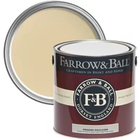 Farrow & Ball Modern Emulsion 5L, Cream No. 44, Durable Washable Paint
