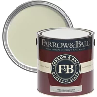 Farrow & Ball Modern Emulsion 5L, Vichyssoise No. 9909, Durable Washable Paint