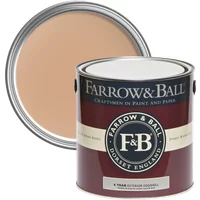Farrow & Ball Exterior Eggshell 750ml, Fake Tan No. 9912, Wood and Metal