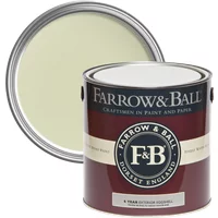 Farrow & Ball Exterior Eggshell 750ml, Green Ground No. 206, Wood and Metal