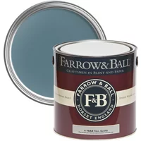 Farrow & Ball Full Gloss 750ml, Sloe Blue No. 87, Wood and Metalwork Paint