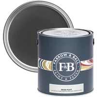 Farrow & Ball Dead Flat, 750ml, Pitch Black No. 256