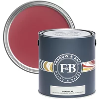 Farrow & Ball Dead Flat, 750ml, Rectory Red No. 217