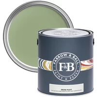 Farrow & Ball Dead Flat 750ml, Saxon Green No. 80, Ultra Matt Multi-Surface Paint