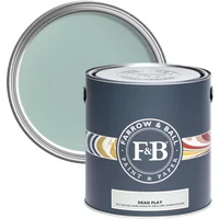 Farrow & Ball Dead Flat 750ml, Ancona Blue No. 9805, Ultra Matt Multi-Surface Paint