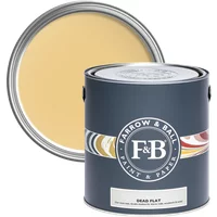 Farrow & Ball Dead Flat 2.5L, Yellow Ground No. 218, Ultra Matt Multi-Surface Paint