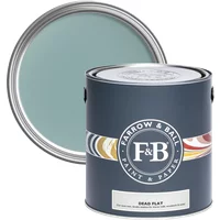 Farrow & Ball Dead Flat 2.5L, Ballroom Blue No. 24, Ultra Matt Multi-Surface Paint